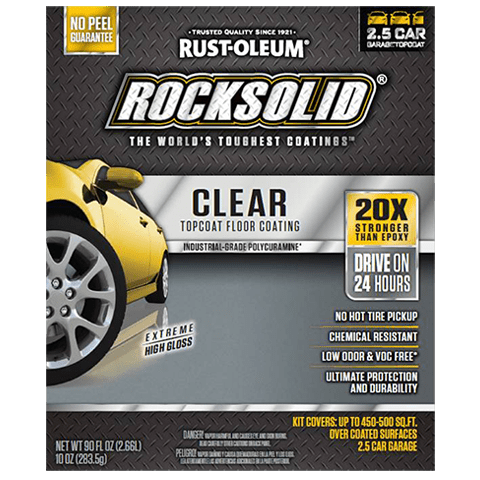 ROCKSOLID® Polycuramine® Clear Top Coating Kit