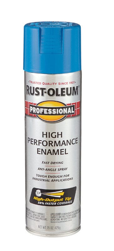 Rust-Oleum Professional Gloss Safety Blue Spray Paint 15 oz