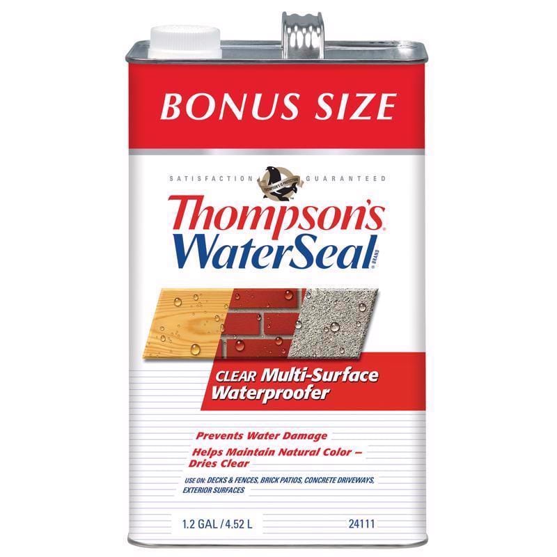 Thompson's WaterSeal Clear Water-Based Multi-Surface Waterproofer 1.2 gal