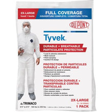 Load image into Gallery viewer, Trimaco Tyvek Tyvek Coveralls White 1 pk
