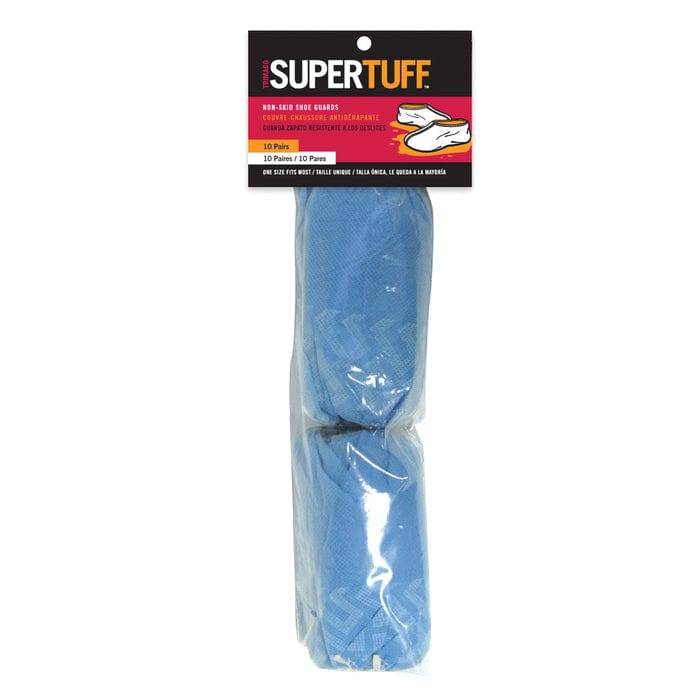 Trimaco SuperTuff Polypropylene Shoe Guards Blue One Size Fits All 1 pk/10 Paires (54310)