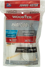 Load image into Gallery viewer, WOOSTER Roller Cover 4 X 3/8 Wooster Pro/Doo-Z Fabric 3/8 in. x 4-1/2 in. W Mini Paint Roller Cover 2 pk 071497143969
