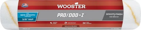 Wooster Pro/Doo-Z Fabric 3/8 in. x 12 in. W Regular Paint Roller Cover 1 pk