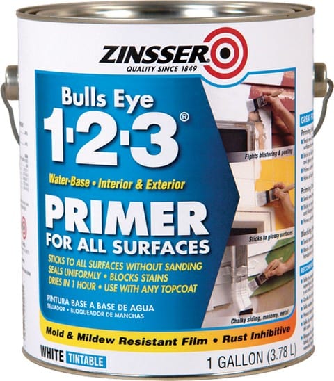 Zinsser Bulls Eye 1-2-3 Primer Sealer & Stain Killer - 1 gal can