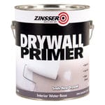 Zinsser White Flat/Matte Water-Based Styrenated Acrylic Primer 1 gal.